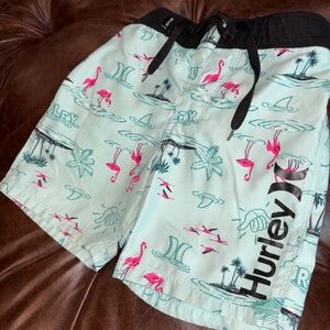 Little boys Hurley size 4 surfer shorts
